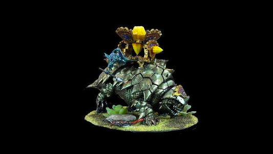 Bastiladon figure with base