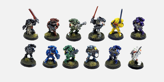 Contrasting Space Marines