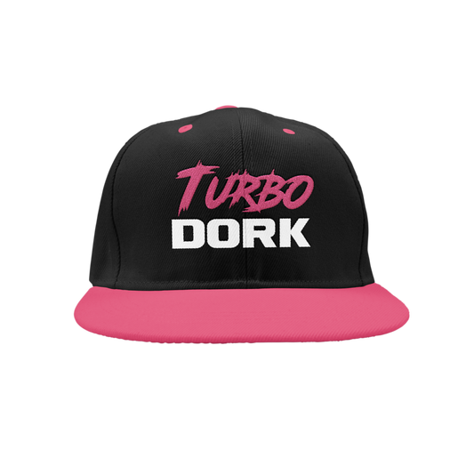 Turbo Dork Baseball Cap in Pink