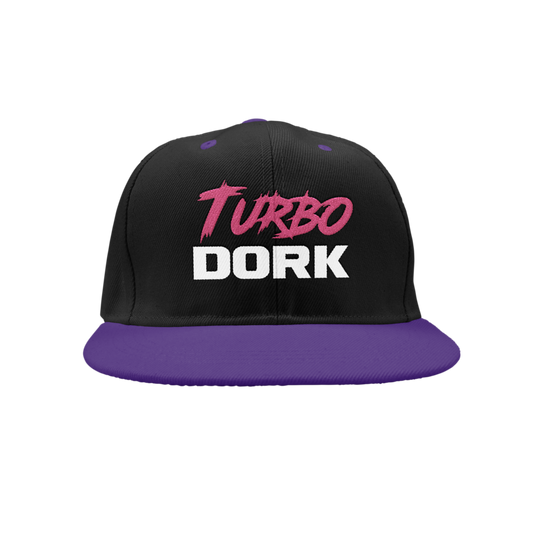 Turbo Dork Baseball Cap in Purple