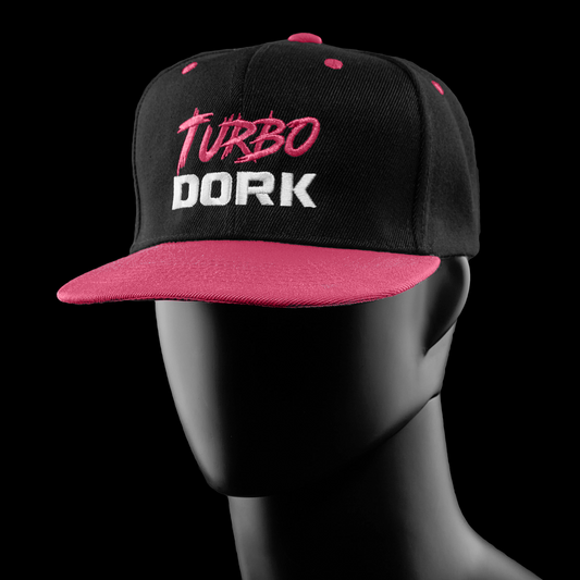 Turbo Dork Baseball Cap in Pink