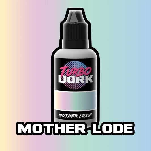bottle of multicolored white turboshift paint (Mother Lode)