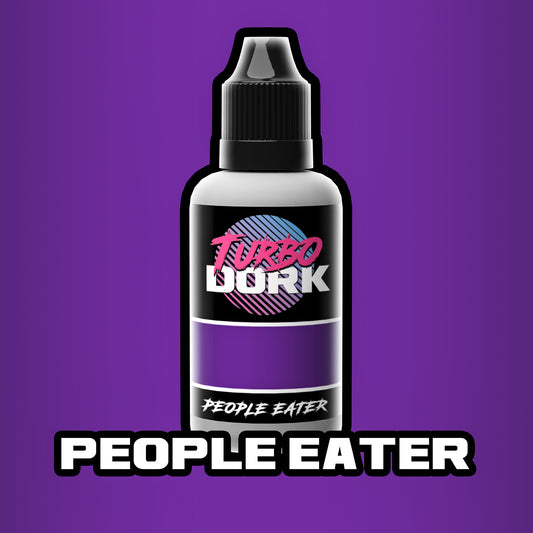 bottle of deep purple metallic paint (People Eater)